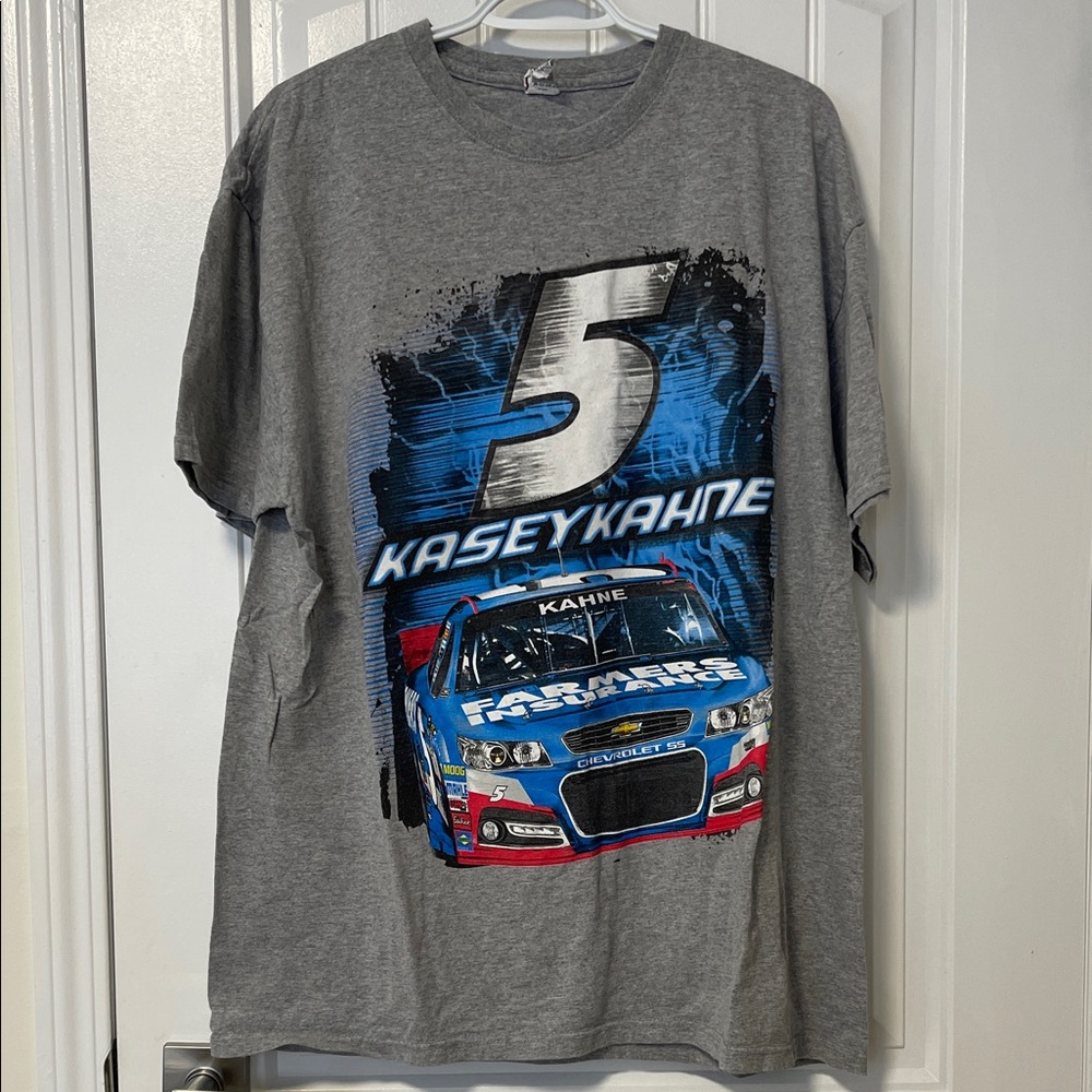 Gray Kasey Kahne Graphic T-Shirt